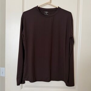 Dark brown long sleeve tshirt
